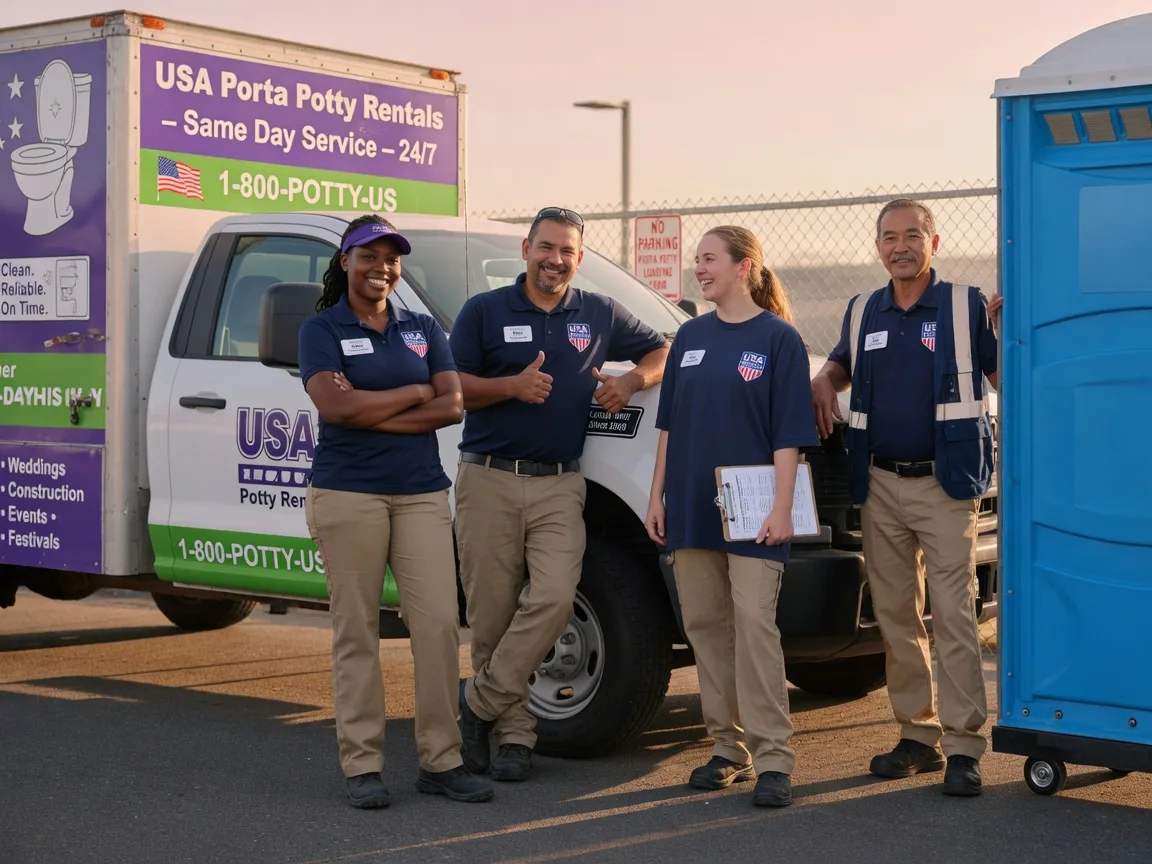Porta Potty Rental company in Amelia, NE